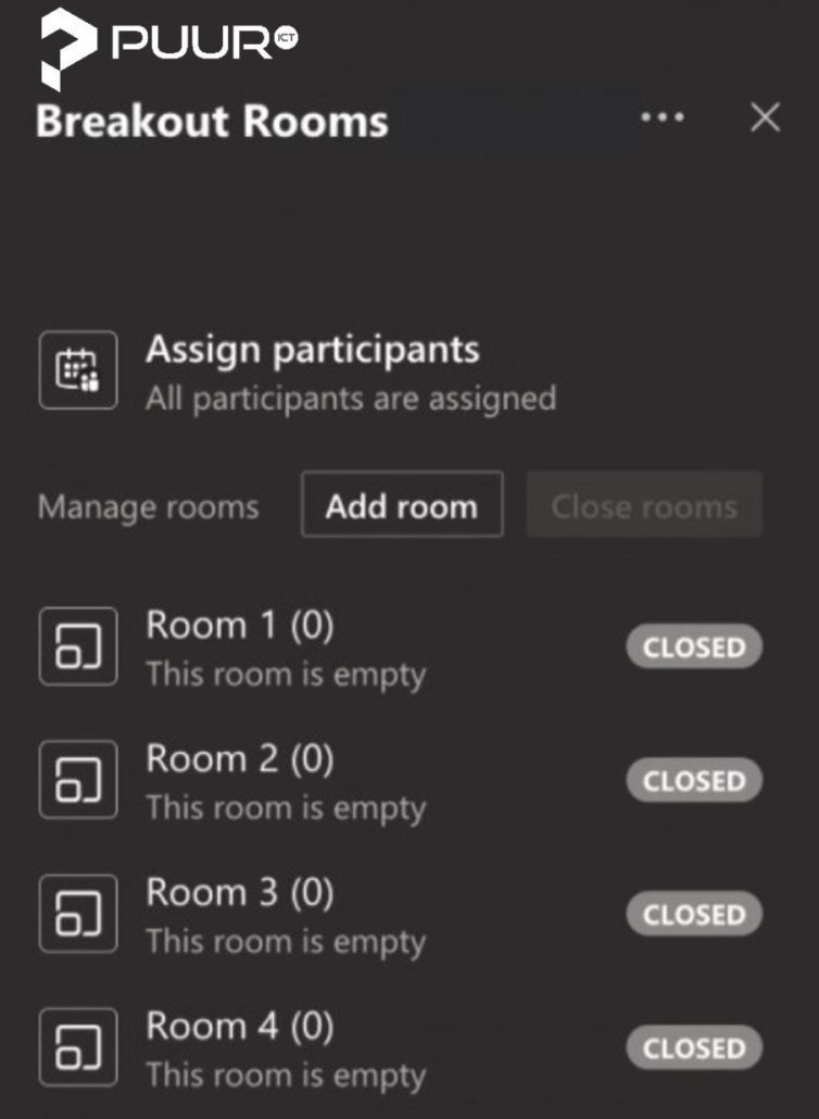 Hoe kan ik Breakout Rooms instellen in Teams?
