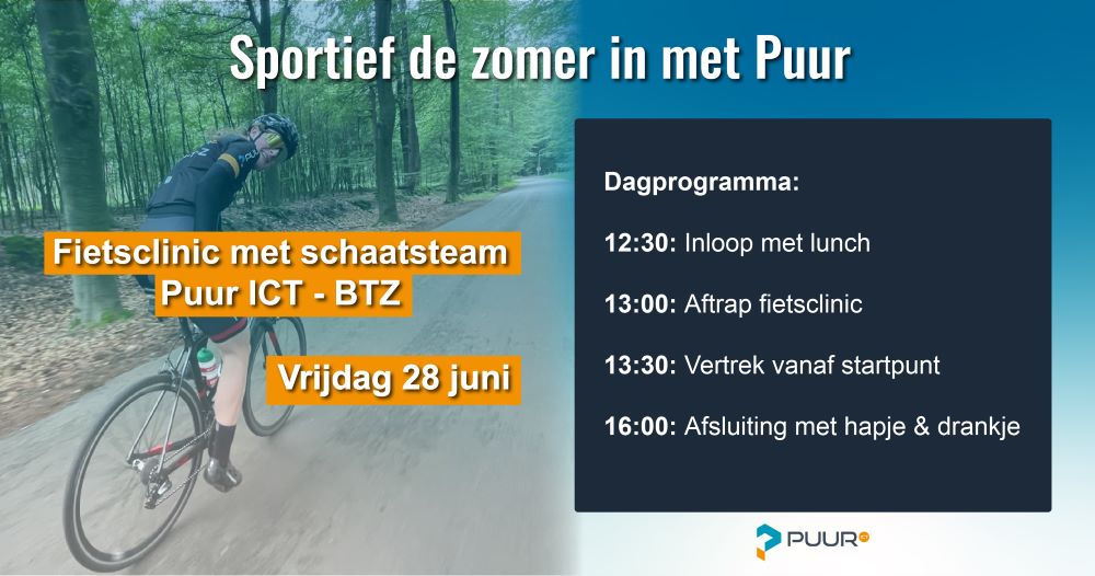 Fietsclinic Puur ICT - Heerenveen