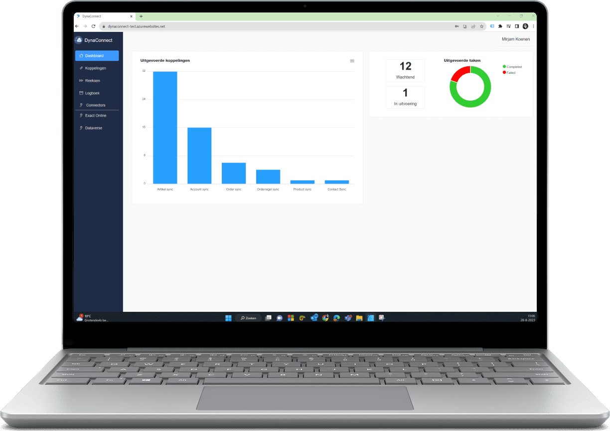 DynaConnect-dashboard