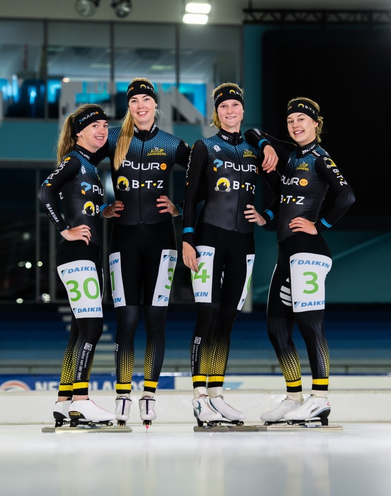 Schaatsteam PuurICT - BTZ