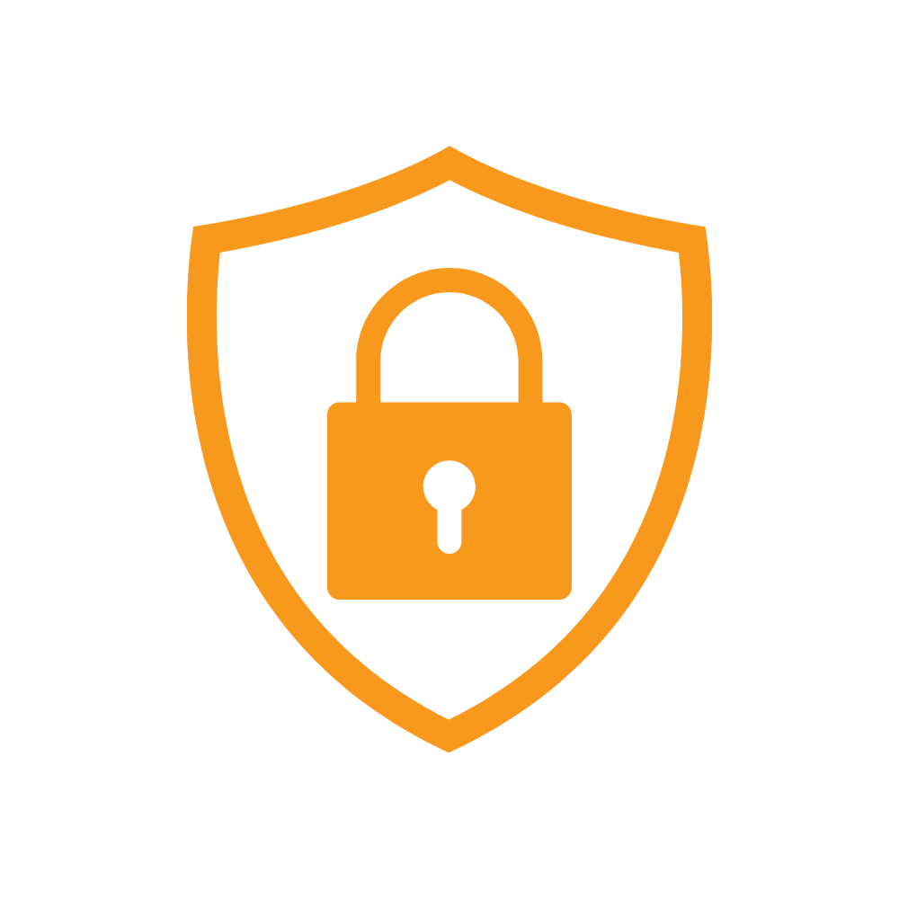 Icoon beveiliging en privacy