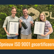 Opnieuw ISO 9001 gecertificeerd