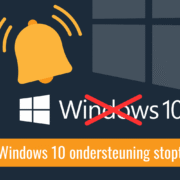 Windows 10 ondersteuning stopt