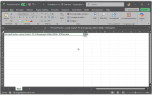 Ontdek hoe je met Power Automate Desktop jouw eerste RPA‑flow opzet. Met duidelijke screenshots van invoerinstellingen in Puur 365. Hier zie je een overzicht van een excel bestand. 