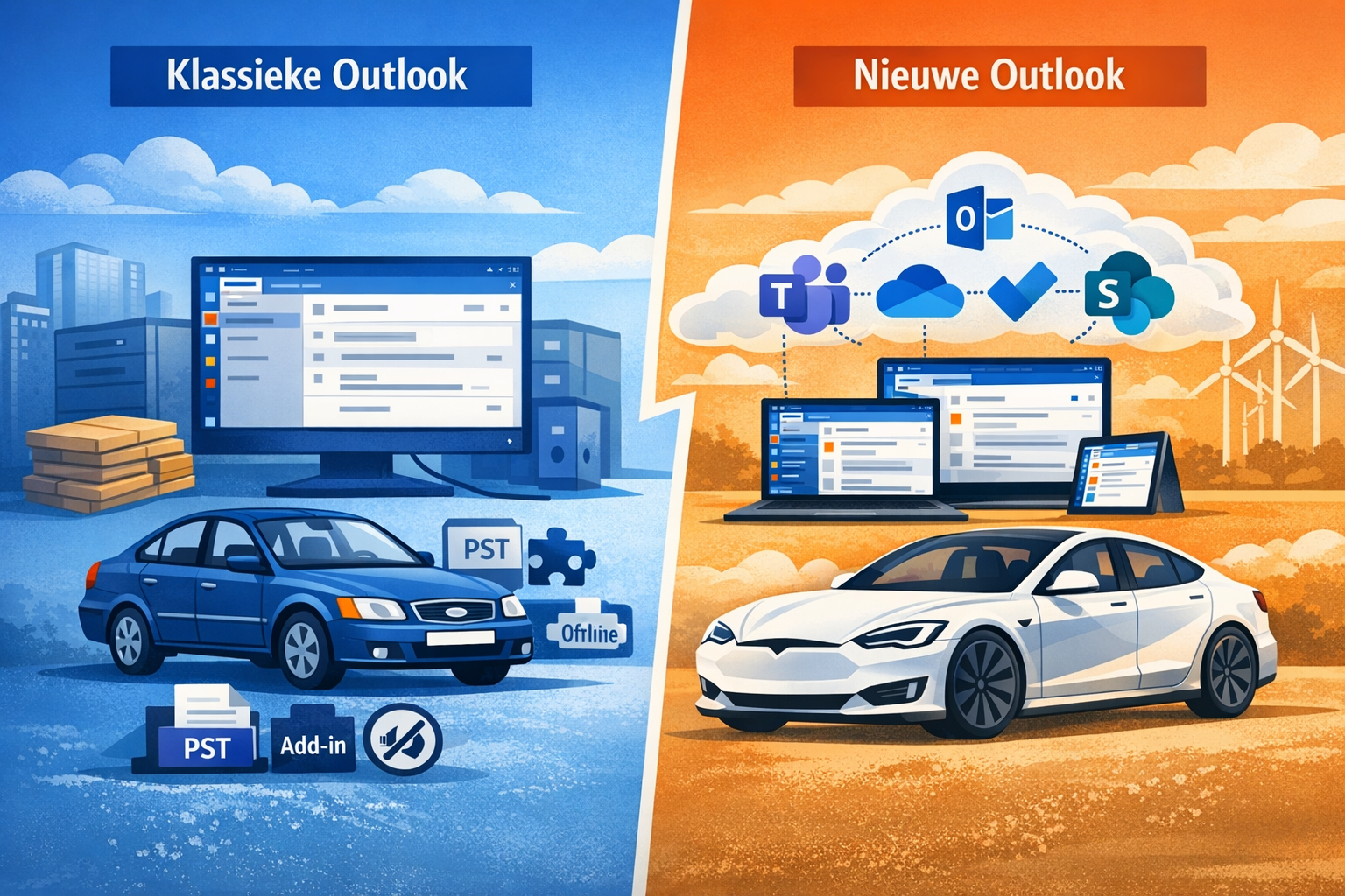 oude vs nieuwe outlook Oude vs nieuwe Outlook